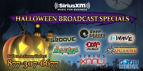 sirius radio halloween chanel|sirius xm halloween music.